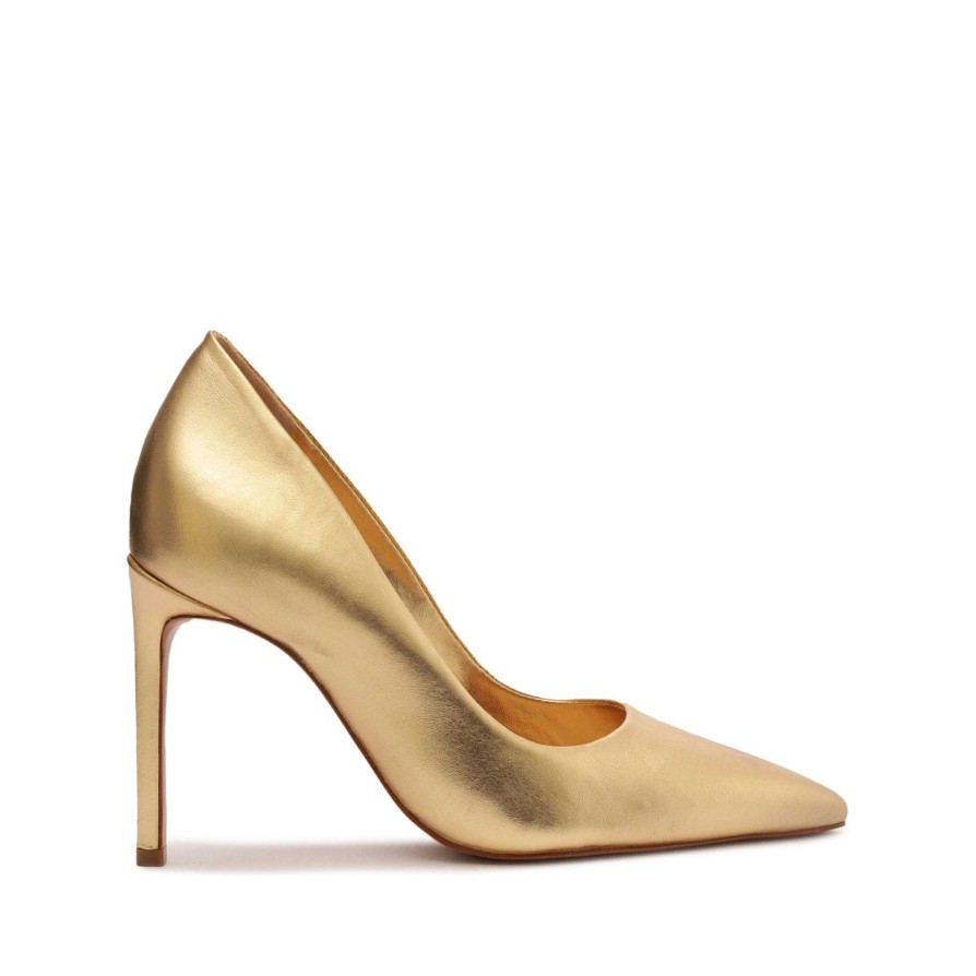 Lou-Pumps Aus Metallic-Leder | Schutz Shoes Online