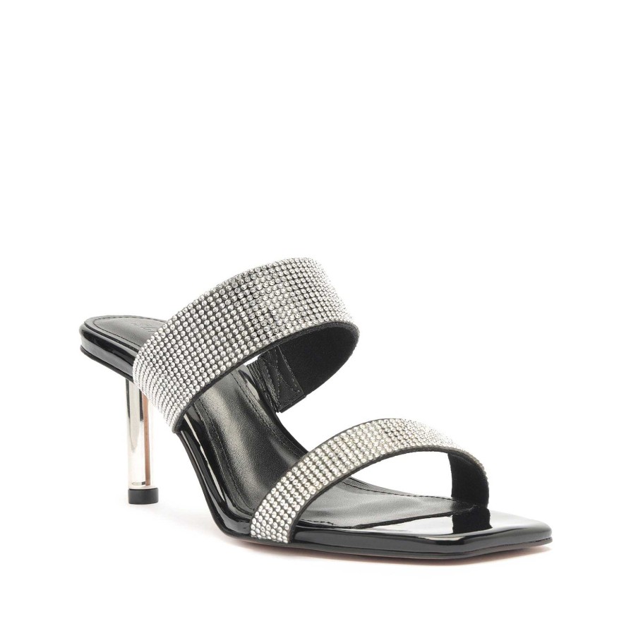 Liam Mid Metallic-Sandale Aus Nappaleder | Schutz Shoes Online