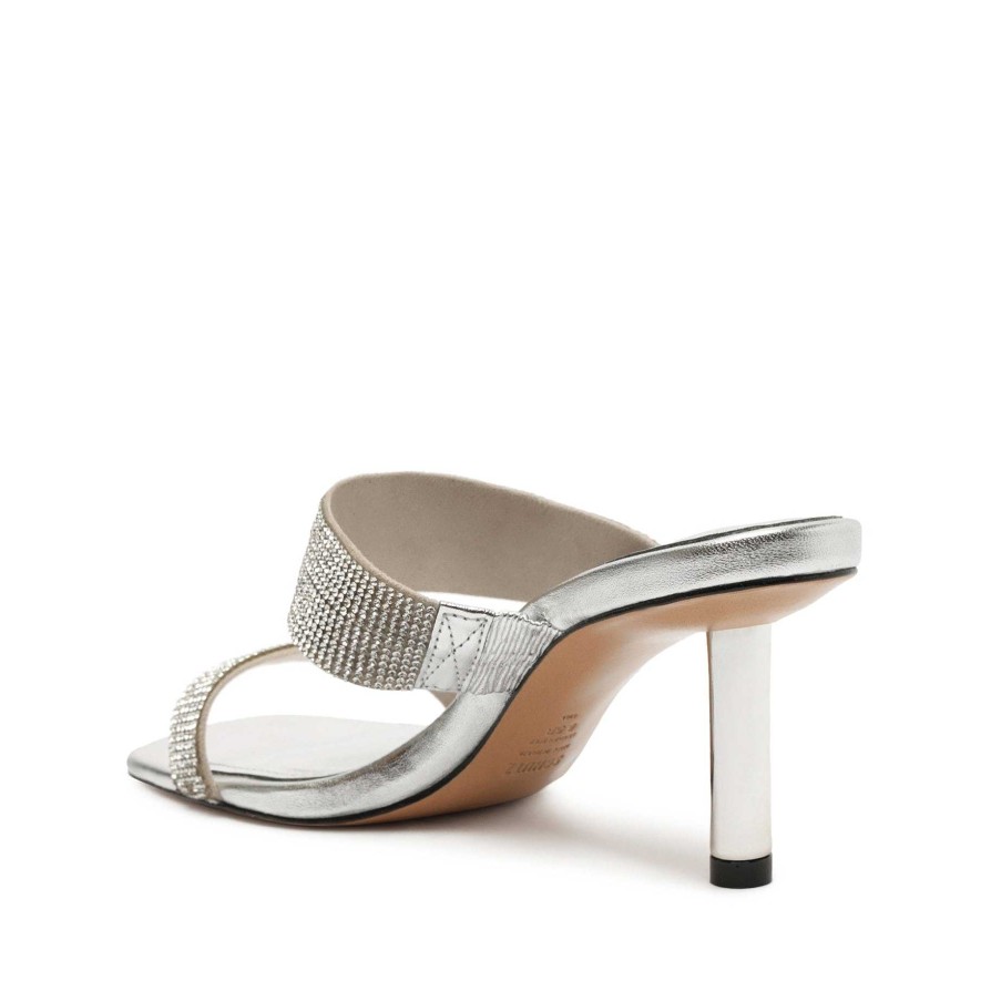 Liam Mid Metallic-Sandale Aus Nappaleder | Schutz Shoes New