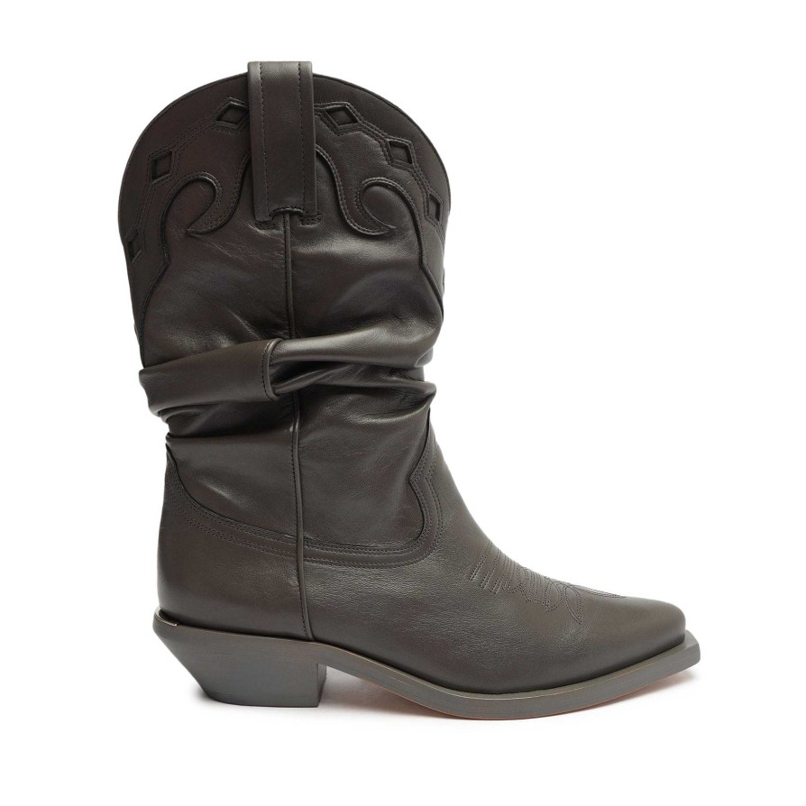 Zachy Lassiger Bootie Aus Nappaleder | Schutz Shoes Best