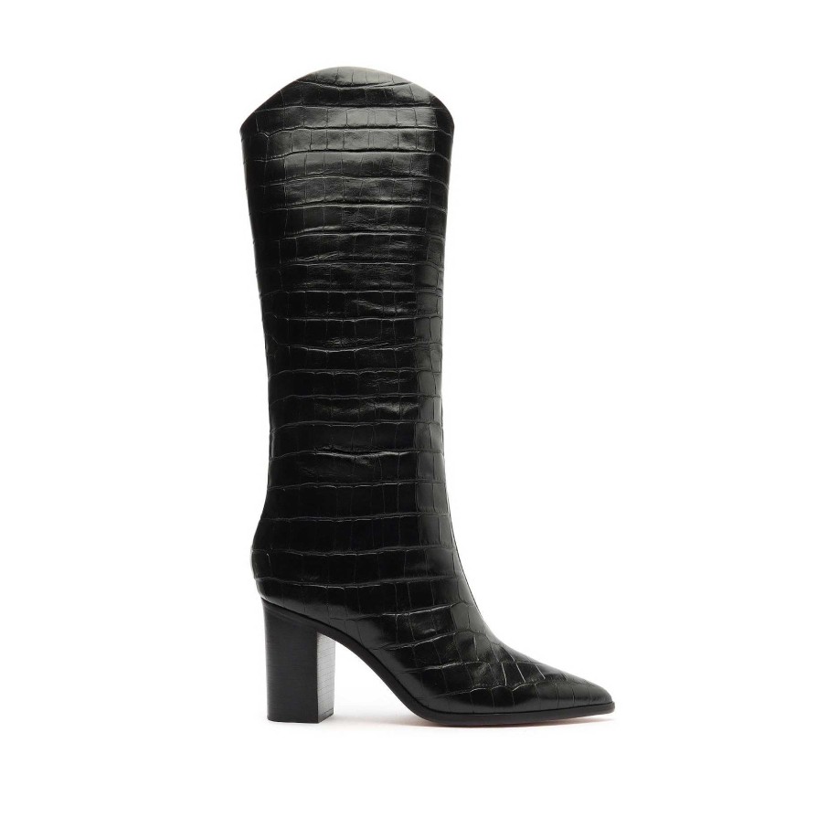 Maryana Block Breiter Krokodilstiefel | Schutz Shoes Clearance