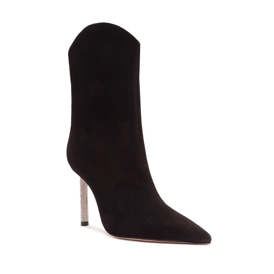 Marjorie Nubuk Bootie | Schutz Shoes Wholesale