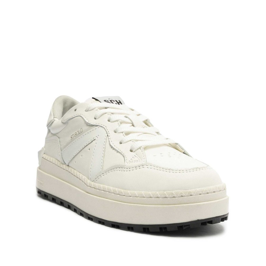 St-Bold Leder-Sneaker | Schutz Shoes New