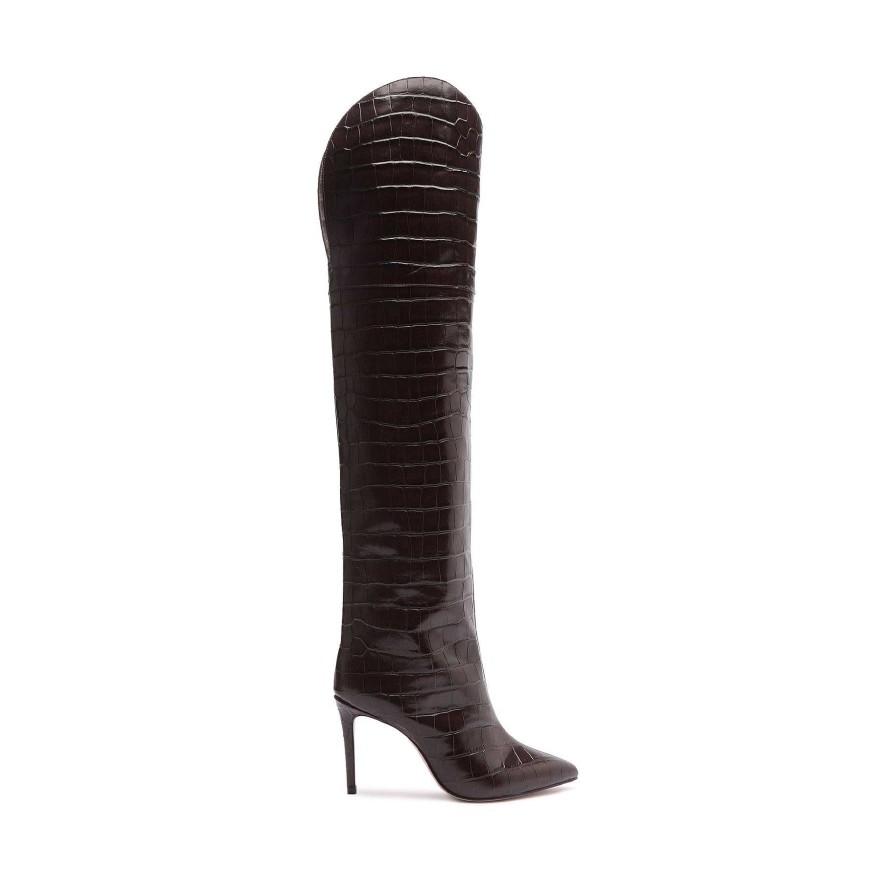 Maryana Overknee-Lederstiefel | Schutz Shoes New