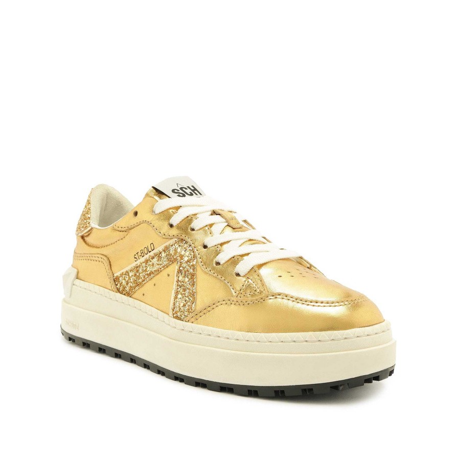 St-Bold Leder-Sneaker | Schutz Shoes Online