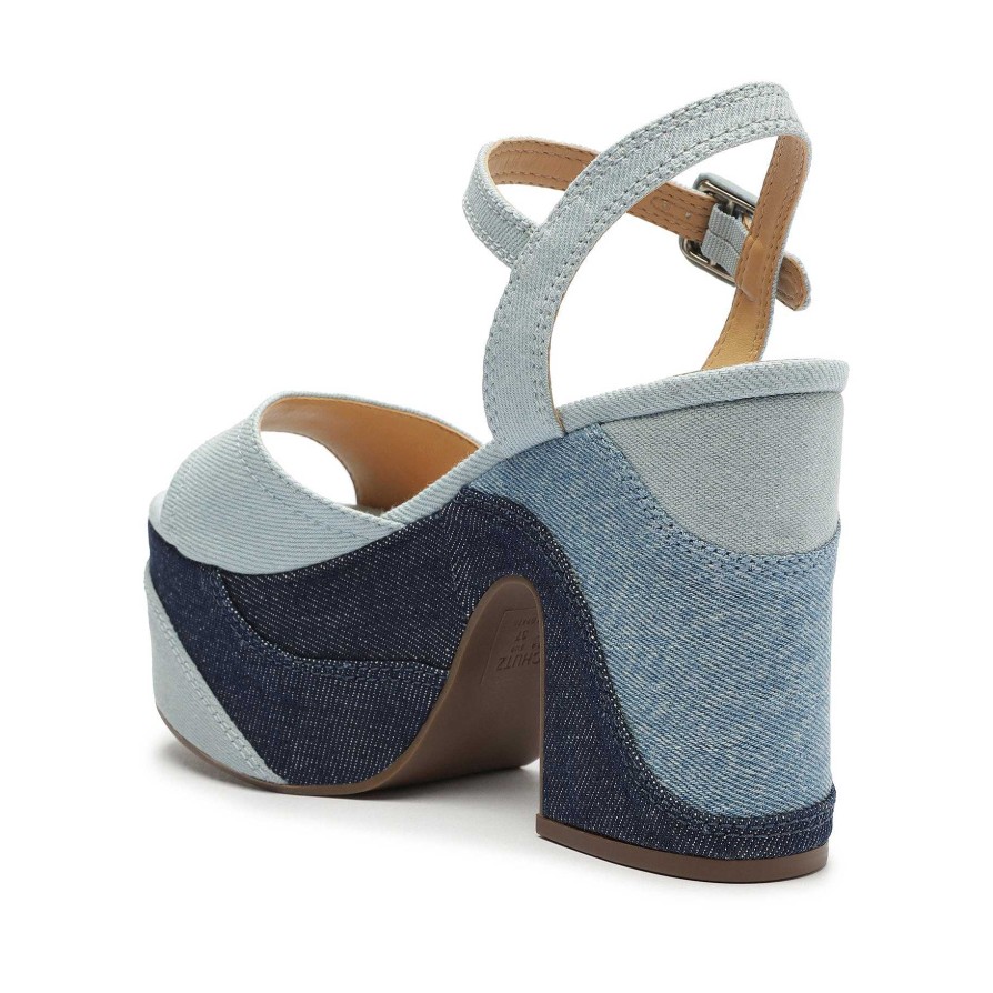 Plateau-Denim-Sandale Isabelle | Schutz Shoes Hot