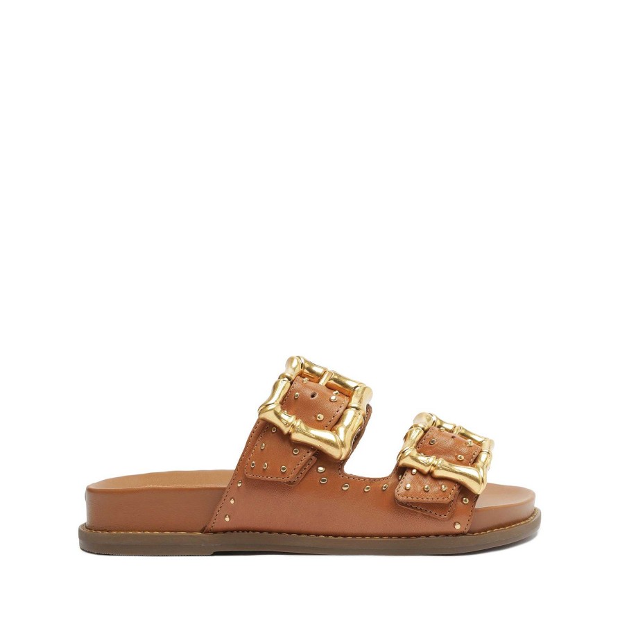 Enola Studs Sportliche Ledersandale | Schutz Shoes Hot