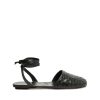 Flache Schuhe Aus Gewebtem Leder „Ariel". | Schutz Shoes Wholesale