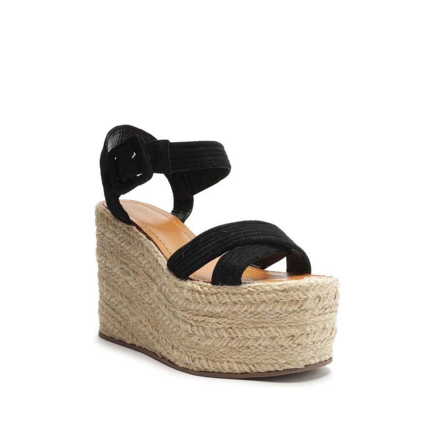 Blisse Nubuk-Sandale | Schutz Shoes Online