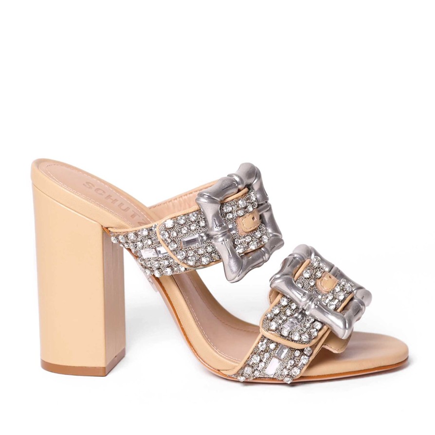 Enola Shine Ledersandale | Schutz Shoes Best